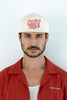 Bobby Lovejoy | Embroidered Cotton Snapback Cap - Cream