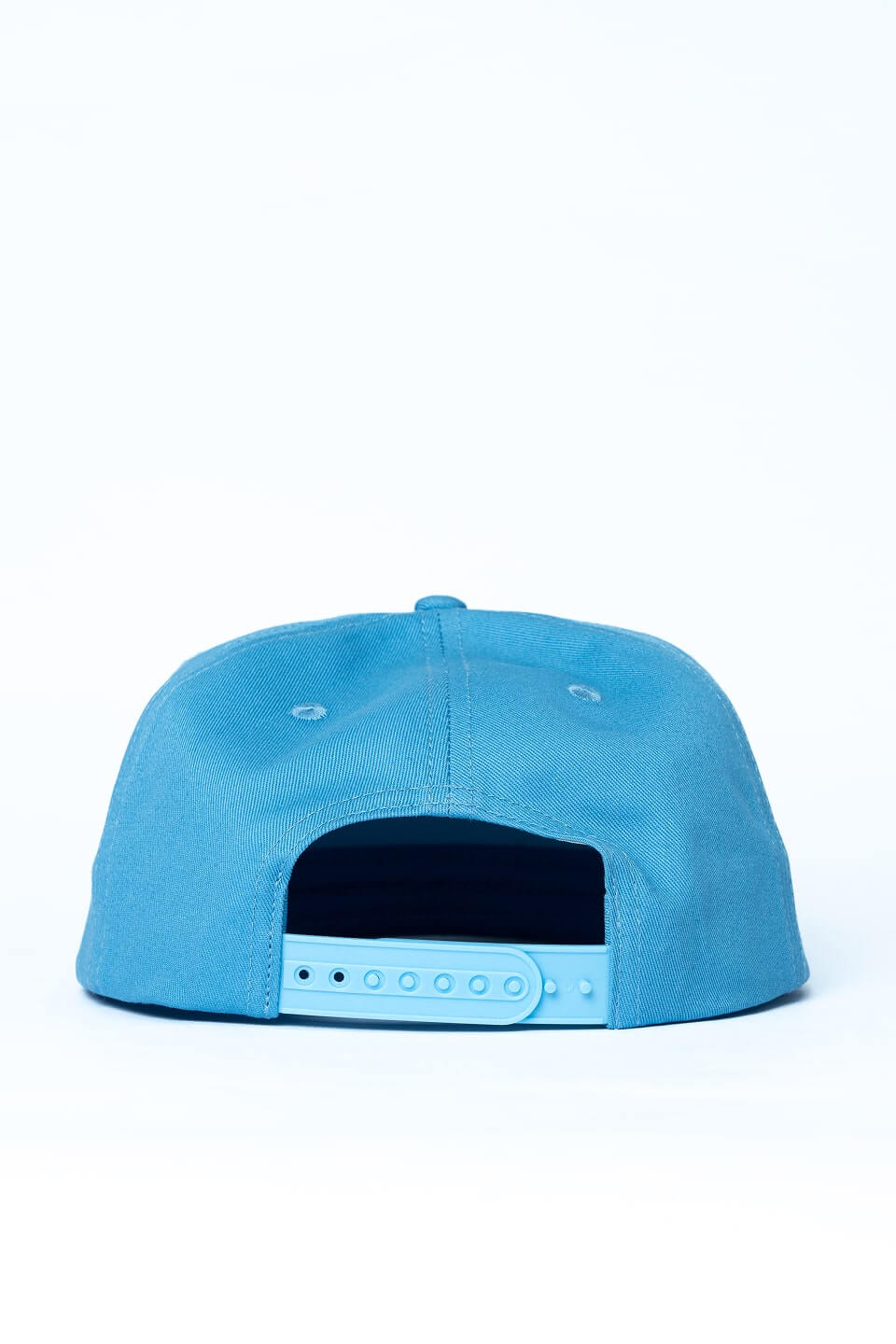 Bobby Lovejoy | Embroidered Cotton Snapback Cap - Light Blue