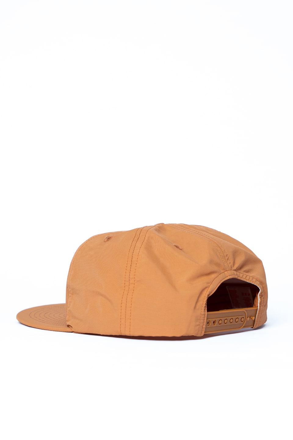 Bobby Lovejoy | Embroidered Nylon Snapback Cap - Caramel